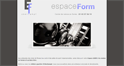 Desktop Screenshot of espaceformoberkampf.com
