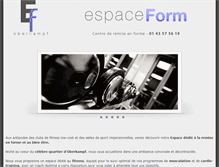 Tablet Screenshot of espaceformoberkampf.com